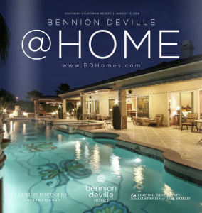 Bennion Deville Homes @HOME Magazine